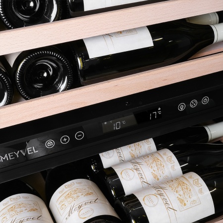 Винный шкаф Meyvel MV98-KBT3 компрессорный трёхзонный встраиваемый